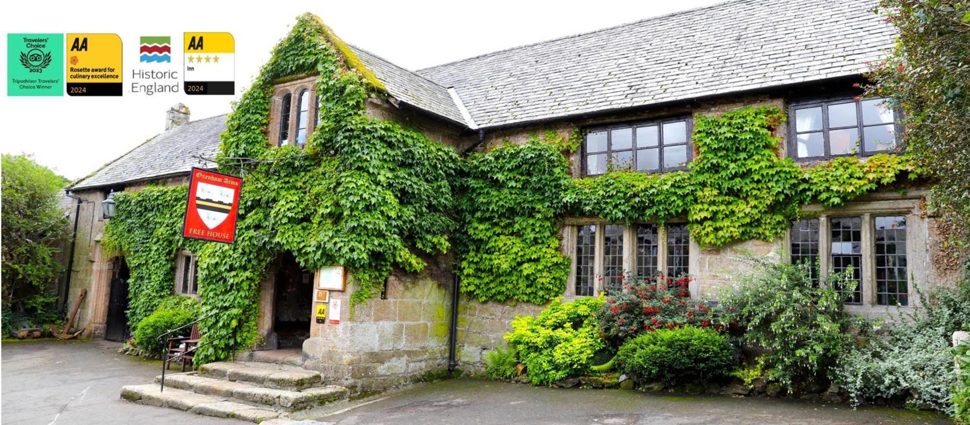 The Oxenham Arms Hotel Devon South Zeal Dış mekan fotoğraf