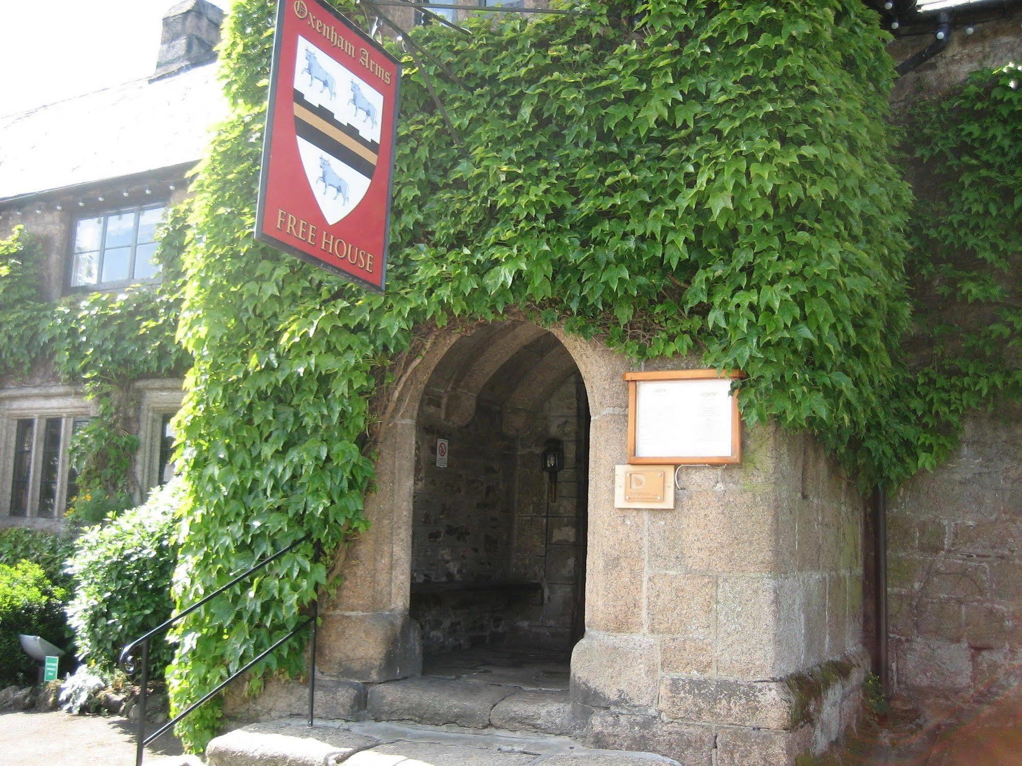 The Oxenham Arms Hotel Devon South Zeal Dış mekan fotoğraf