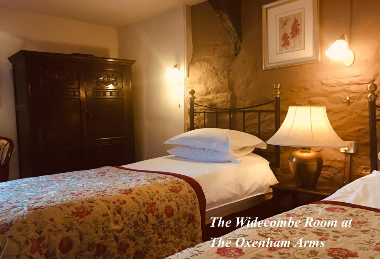 The Oxenham Arms Hotel Devon South Zeal Oda fotoğraf