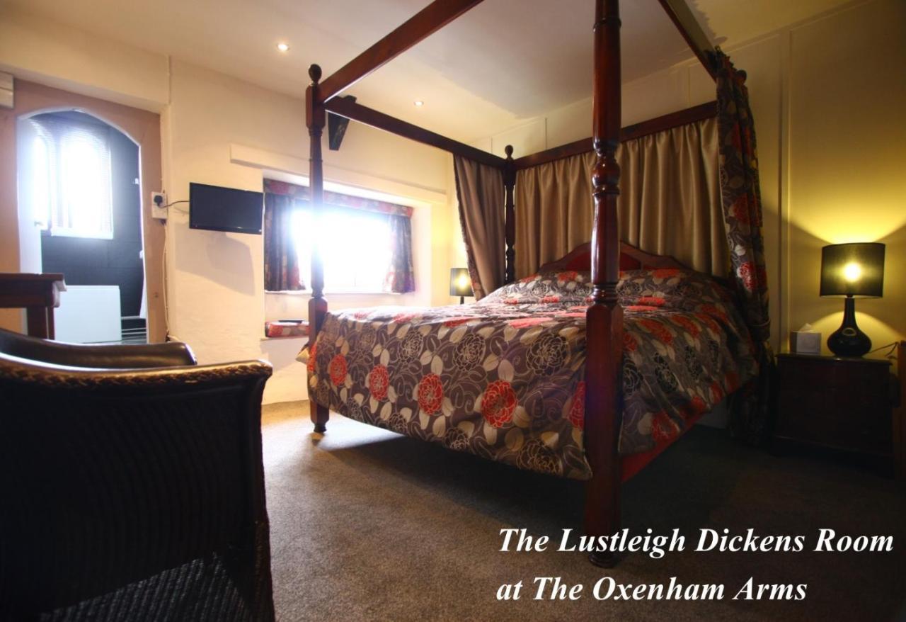The Oxenham Arms Hotel Devon South Zeal Dış mekan fotoğraf